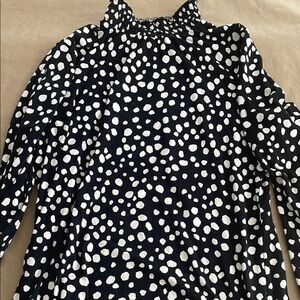 Ricki's Black and White Polka Dot Blouse